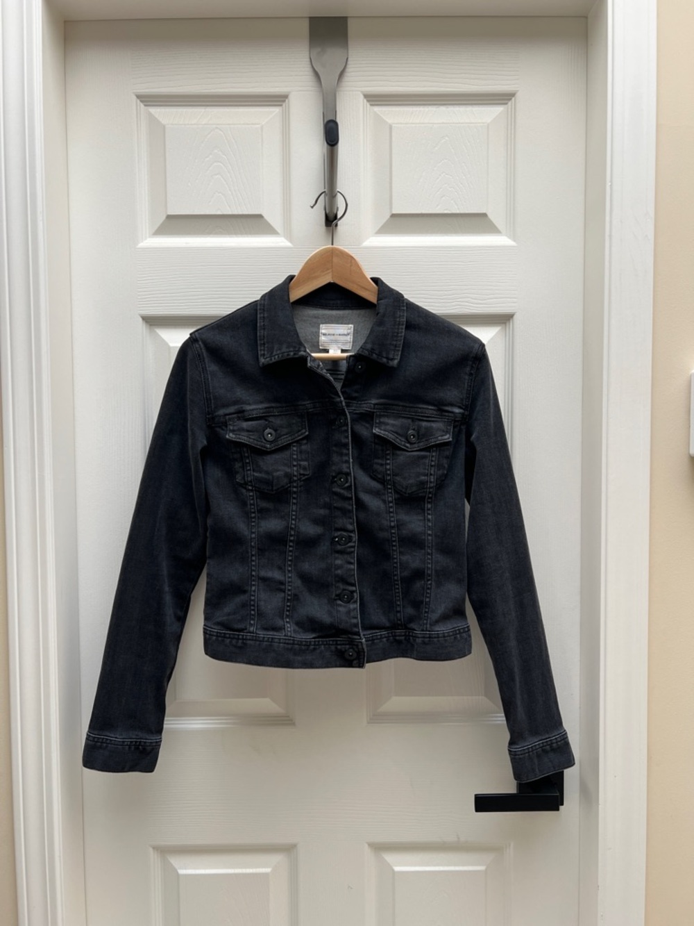 Melrose and Market Charcoal Grey Denim Jacket